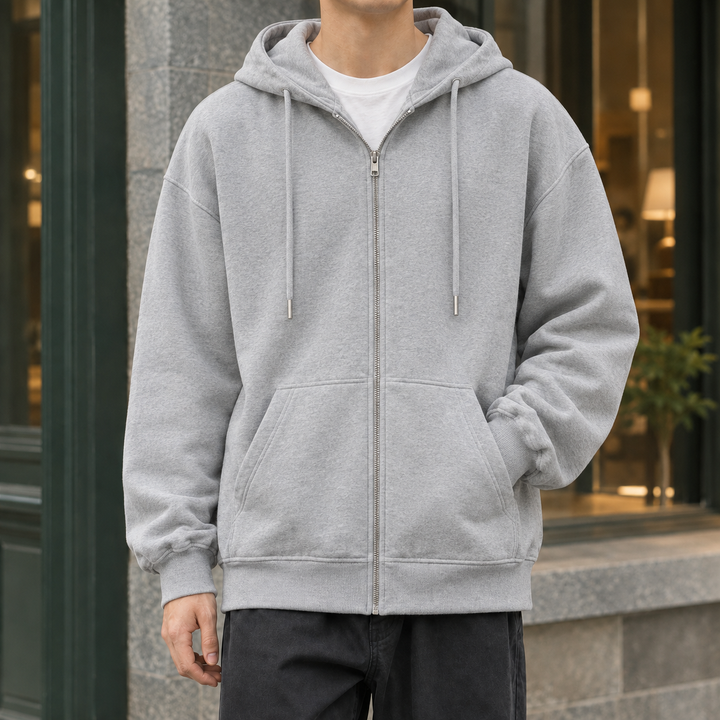 Dylan Relaxed Zip Hoodie