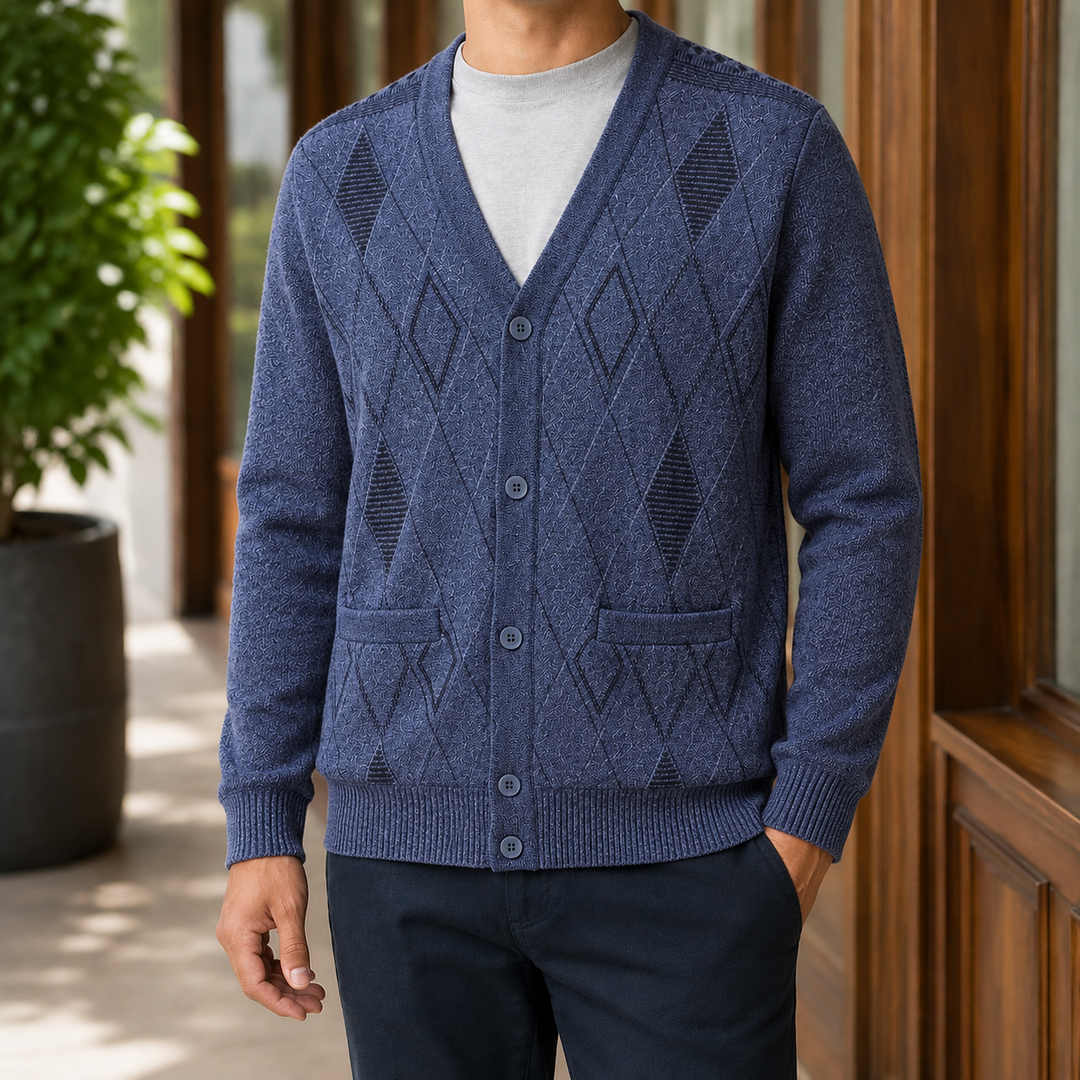 Lambert Argyle Sweater