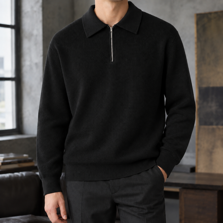Douglas Half Zip Sweater