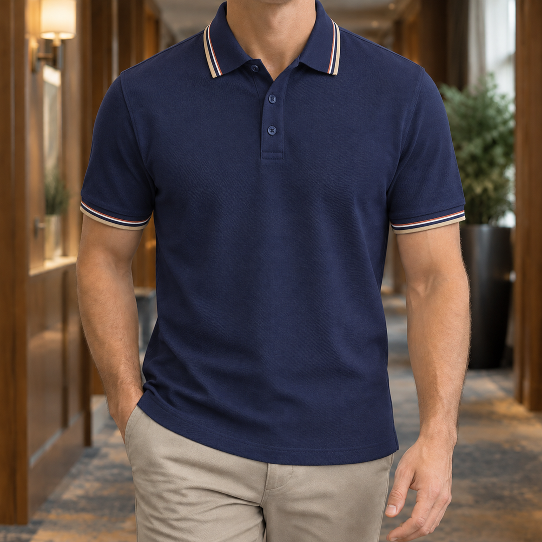 Austin Striped Polo