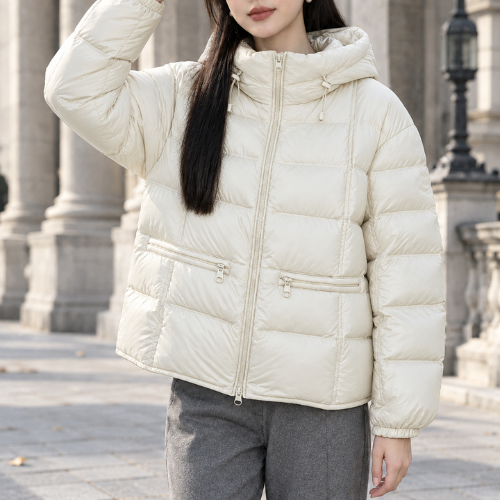 Thalia-Pearl Quilted Jacket