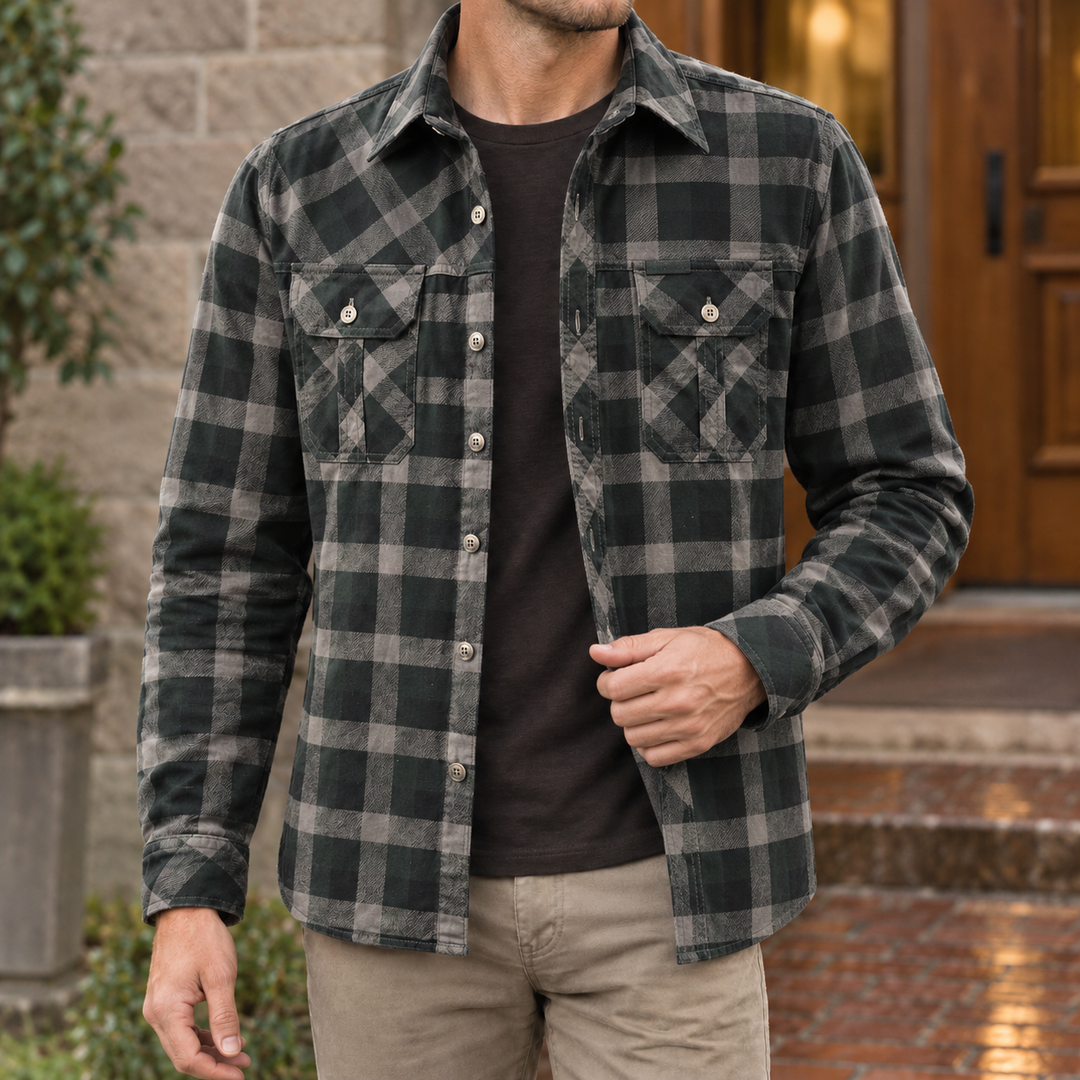 Oliver Plaid Overshirt