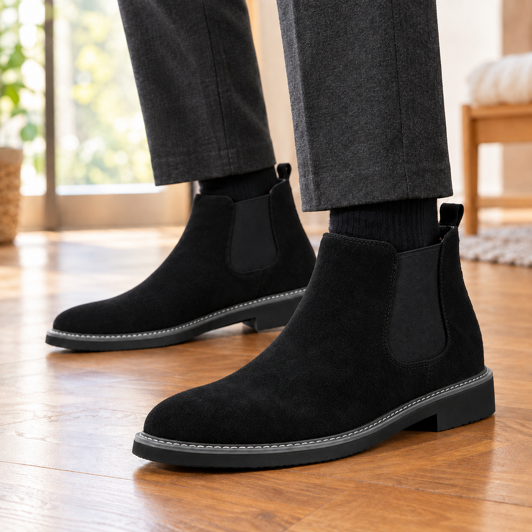 Tornabuoni-Arezzo Suede Chelsea Boots