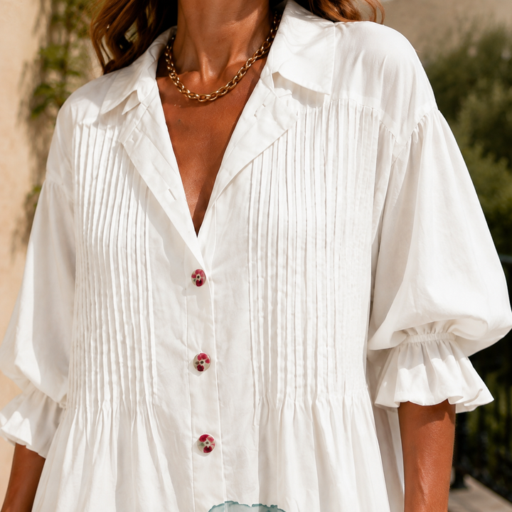 Yvette-Eve Button Front Dress