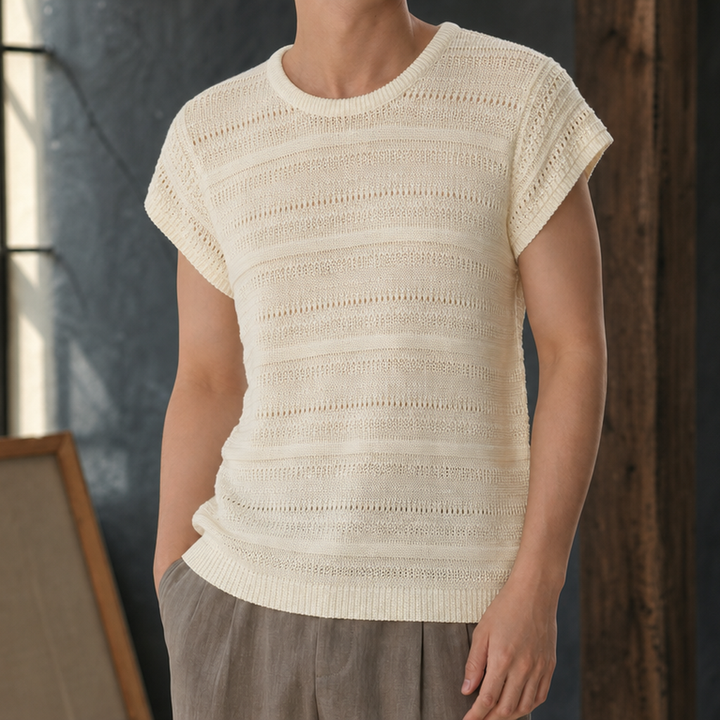 Nico Openwork Knit Top