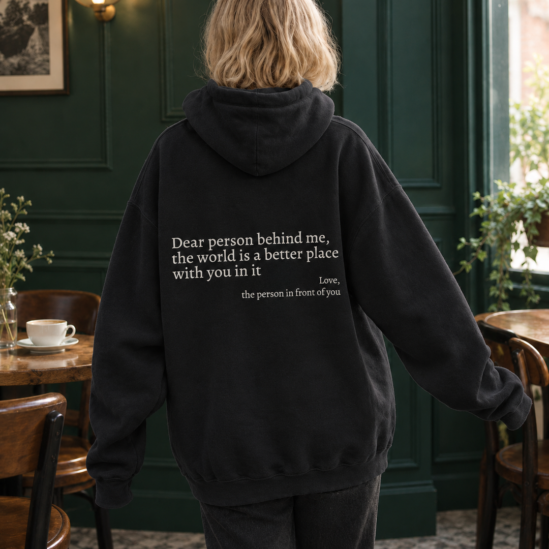 Honora-Pearl Message Hoodie