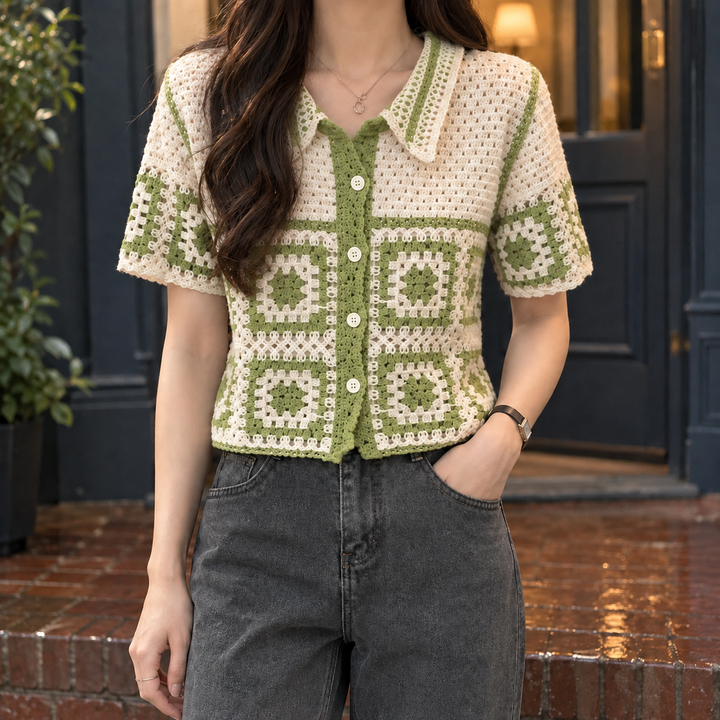 Thea Crochet Cardigan