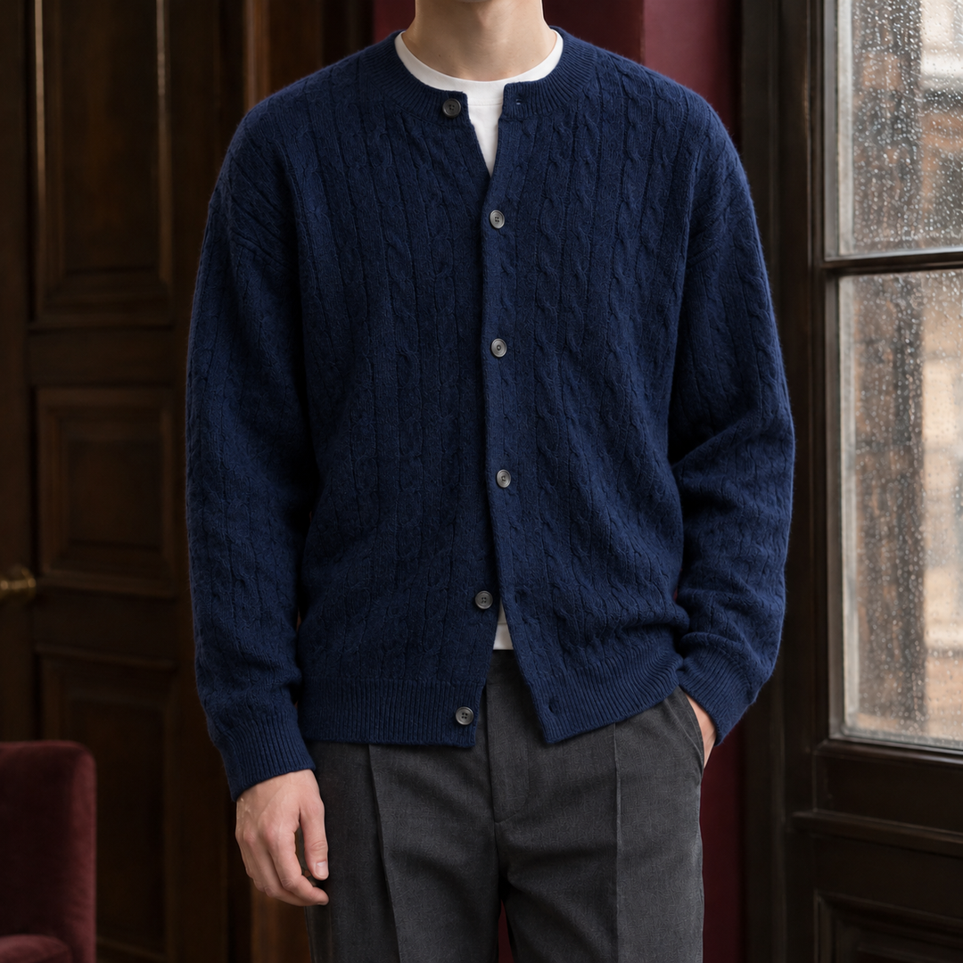 Brandon Cable Cardigan