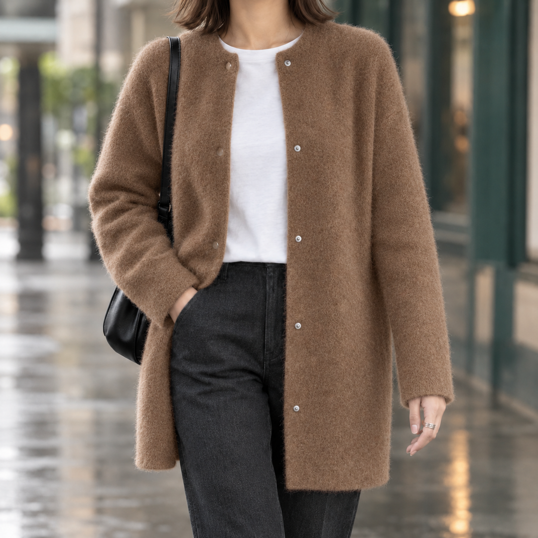 Lillian Brushed Cardigan