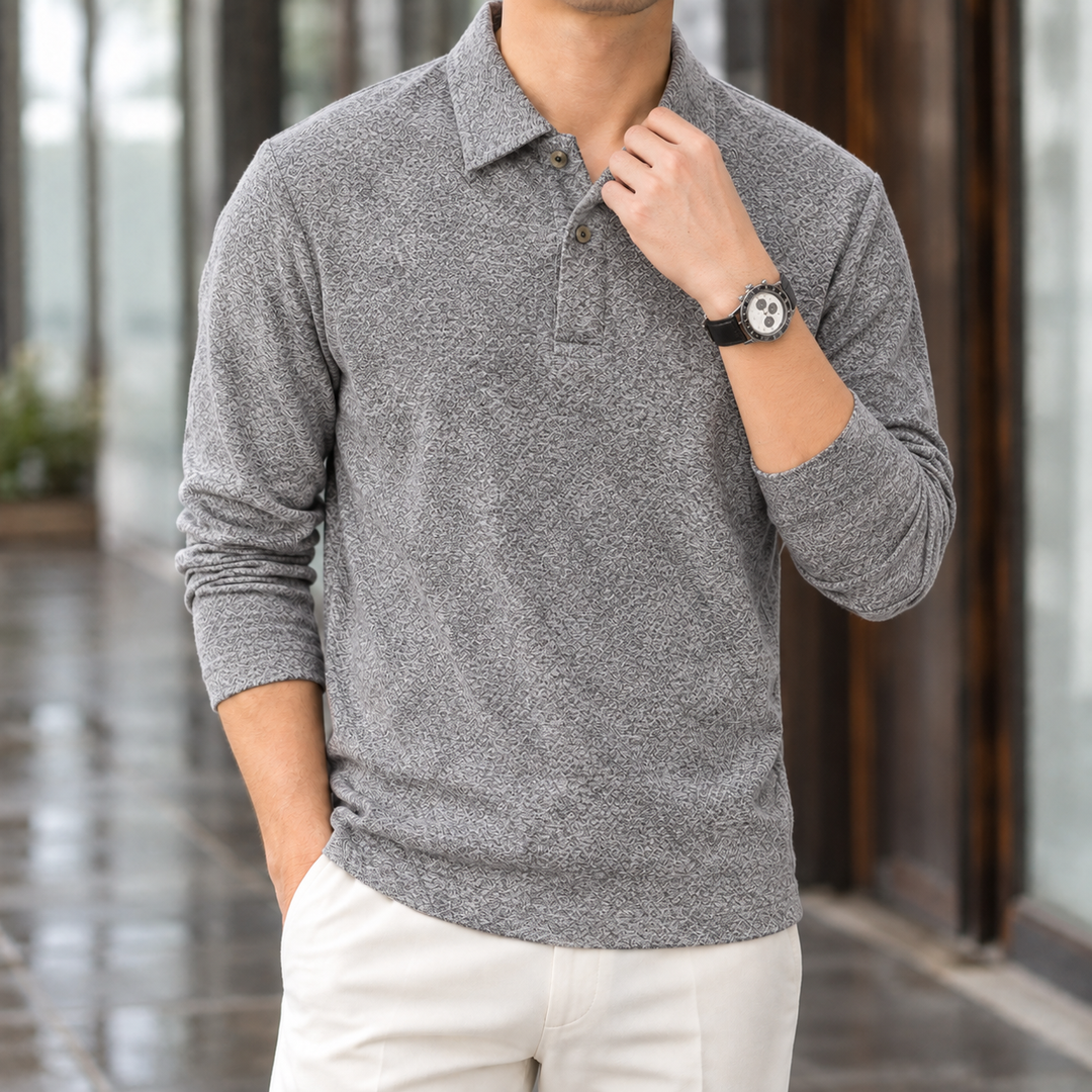 Hudson Textured Polo
