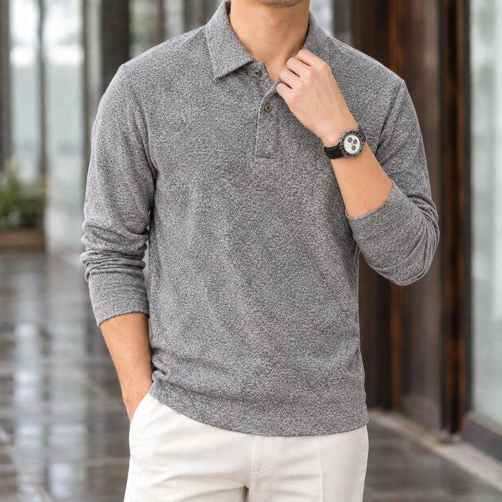 Hudson Textured Polo