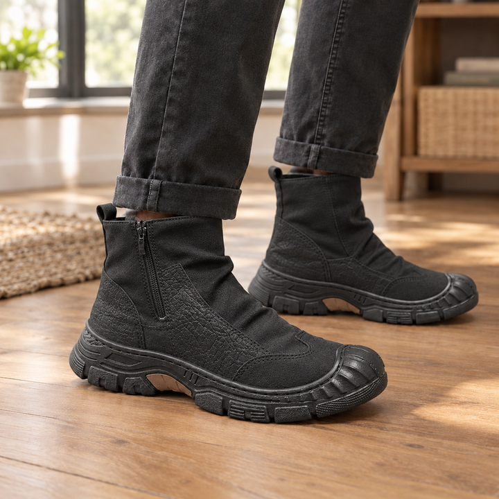 Zabarella-Lago Side Zip Boots