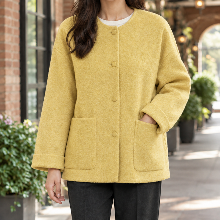 Angelique-Lane Relaxed Wool Jacket