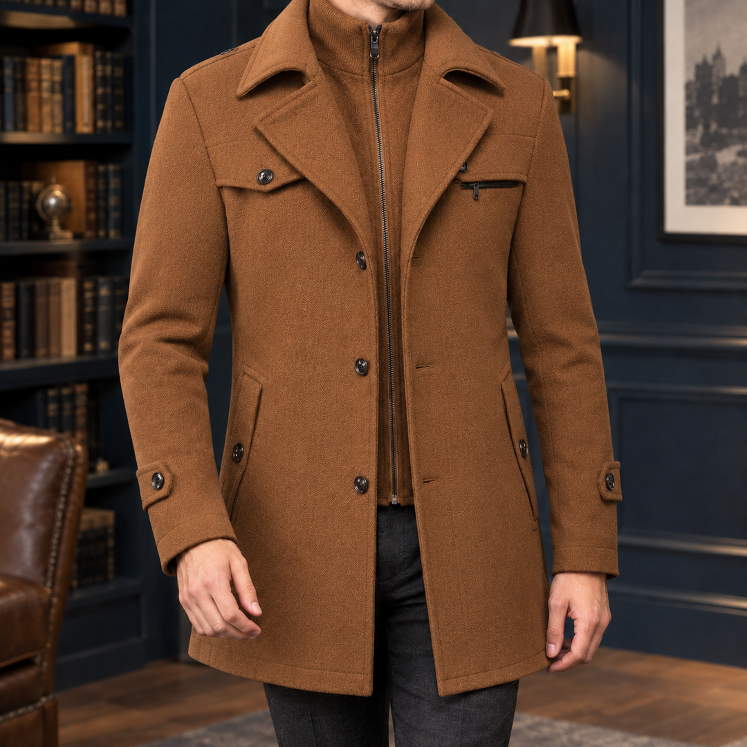 Vaughn Double Collar Coat