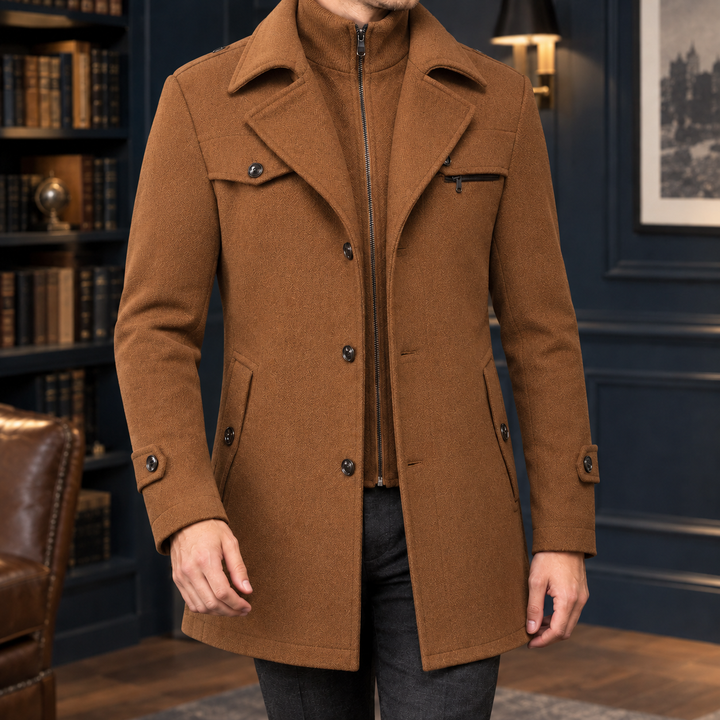 Vaughn Double Collar Coat