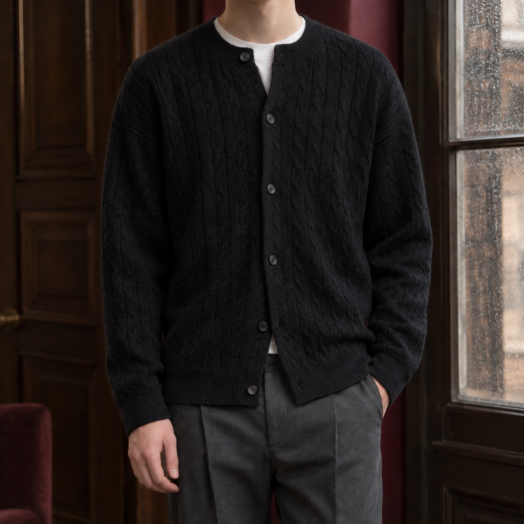 Brandon Cable Cardigan