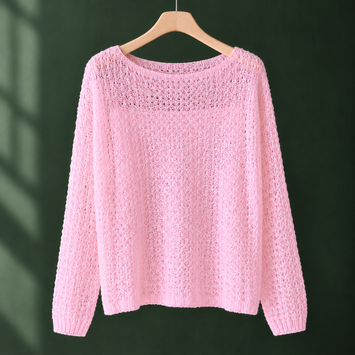 Lara-Jade Openwork Sweater