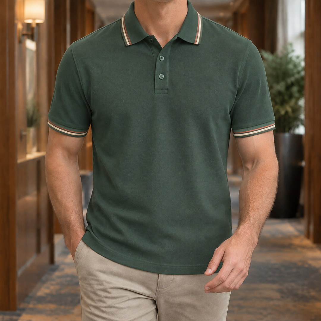 Austin Striped Polo