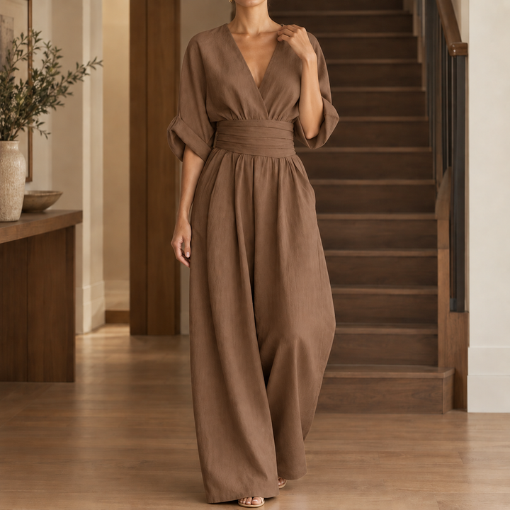 Mathilde Wrap Jumpsuit