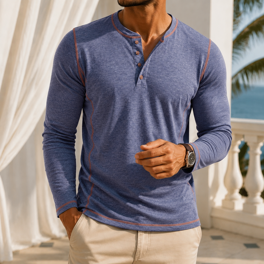 Henry Contrast Henley