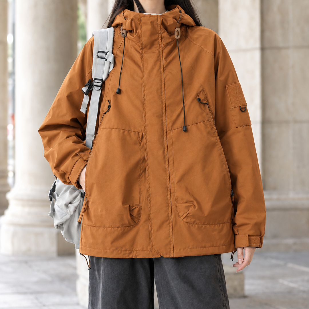 Eden-Hope Hooded Utility Jacket