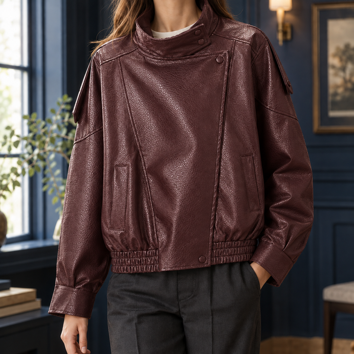 Eugenie-Elise Moto Jacket