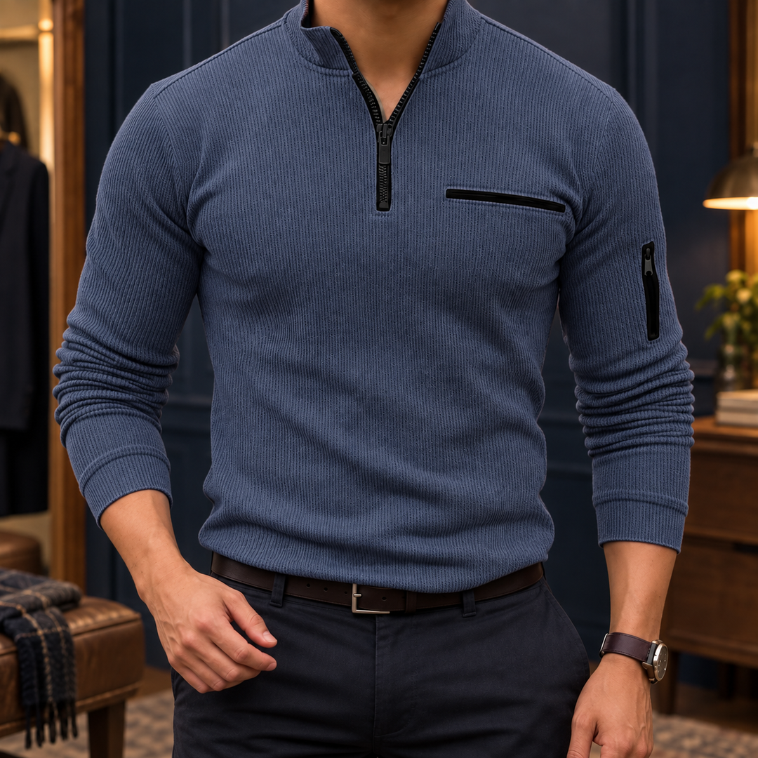 Blake Quarter-Zip Top