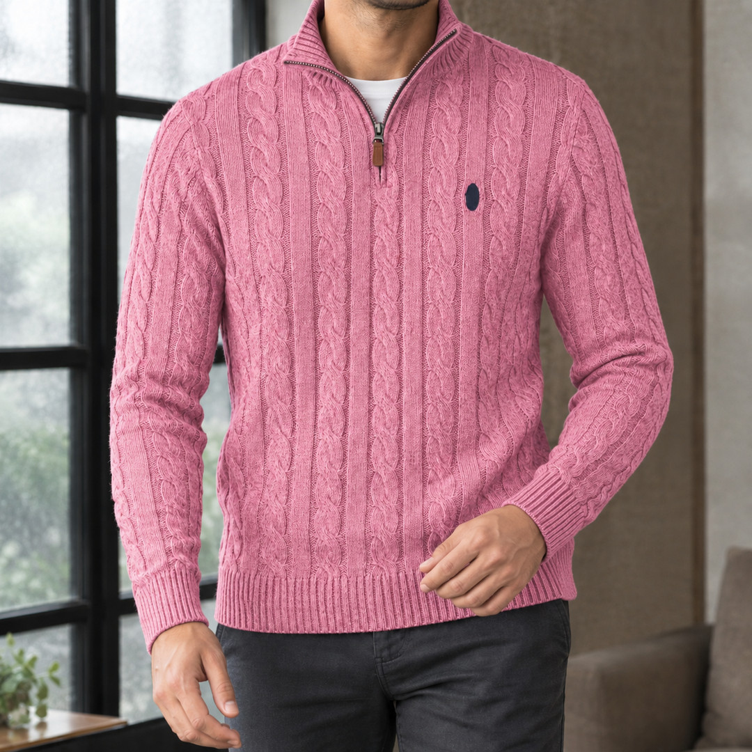 Freddie Cable Knit Sweater