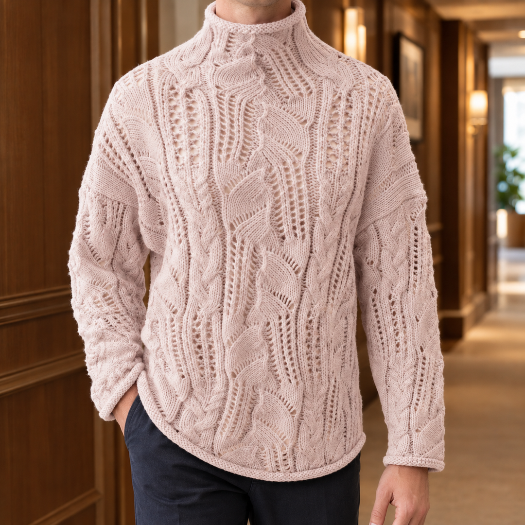 Valentin Openwork Sweater