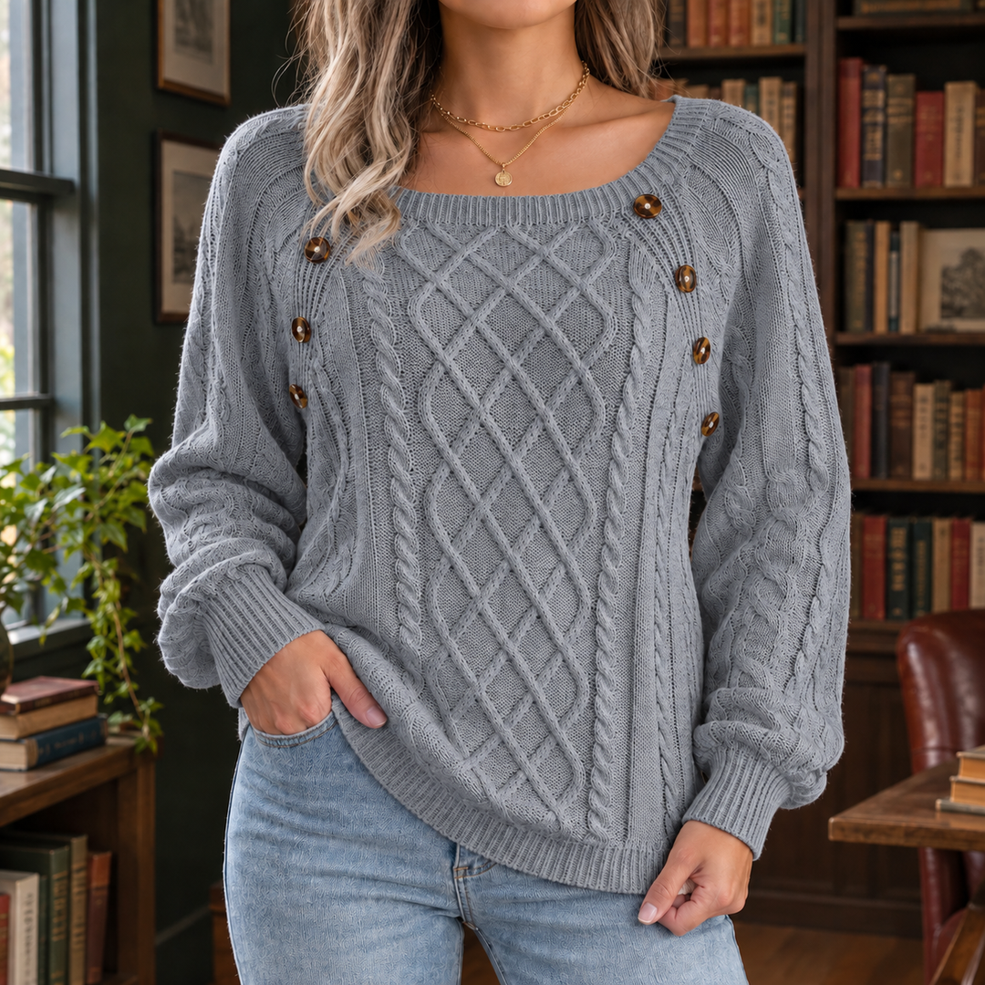 Fenna-Elise Square Neck Sweater