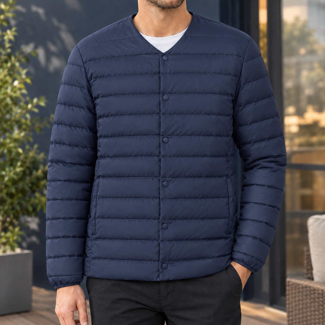 Harlan Collarless Jacket