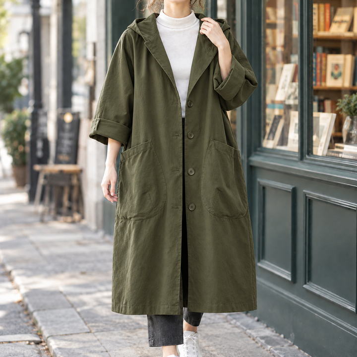 Fenella-Mae Hooded Coat