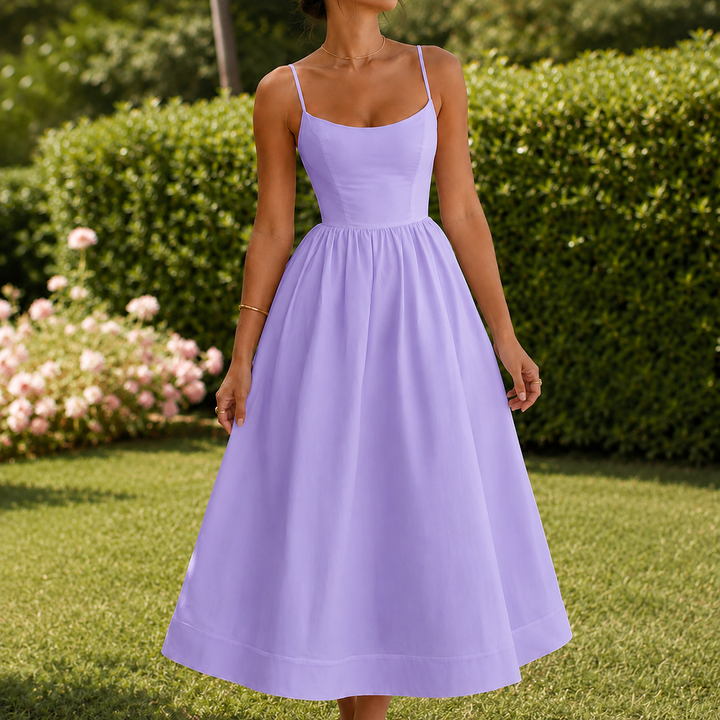 Bianca-Jane Scoop Neck Dress