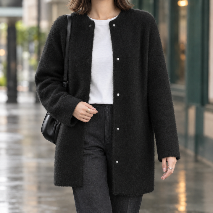 Lillian Brushed Cardigan