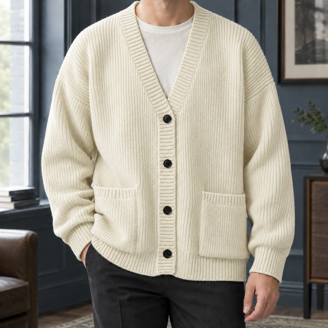 Samuel Ribbed Cardigan