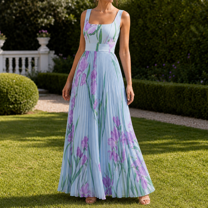 Orla-Grace Pleated Maxi Dress