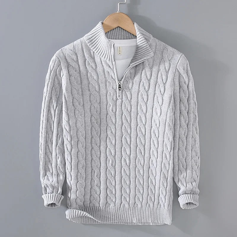 Avellino Cable-Knit Sweater