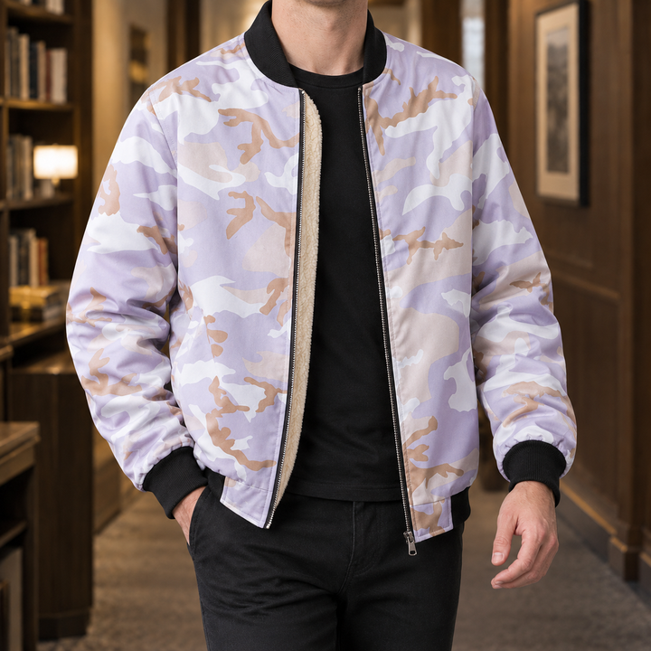 Finley Camouflage Bomber Jacket