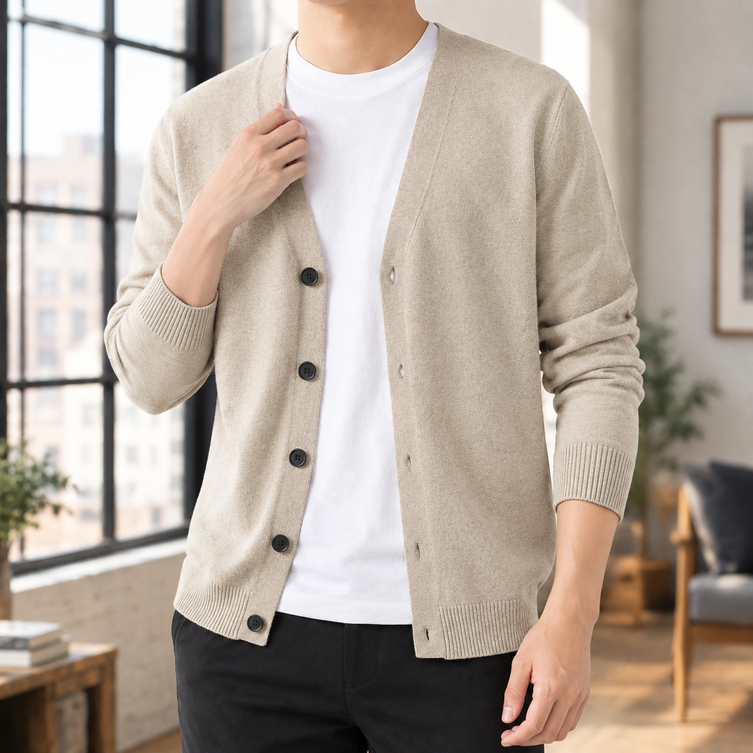Pascal Button Front Cardigan