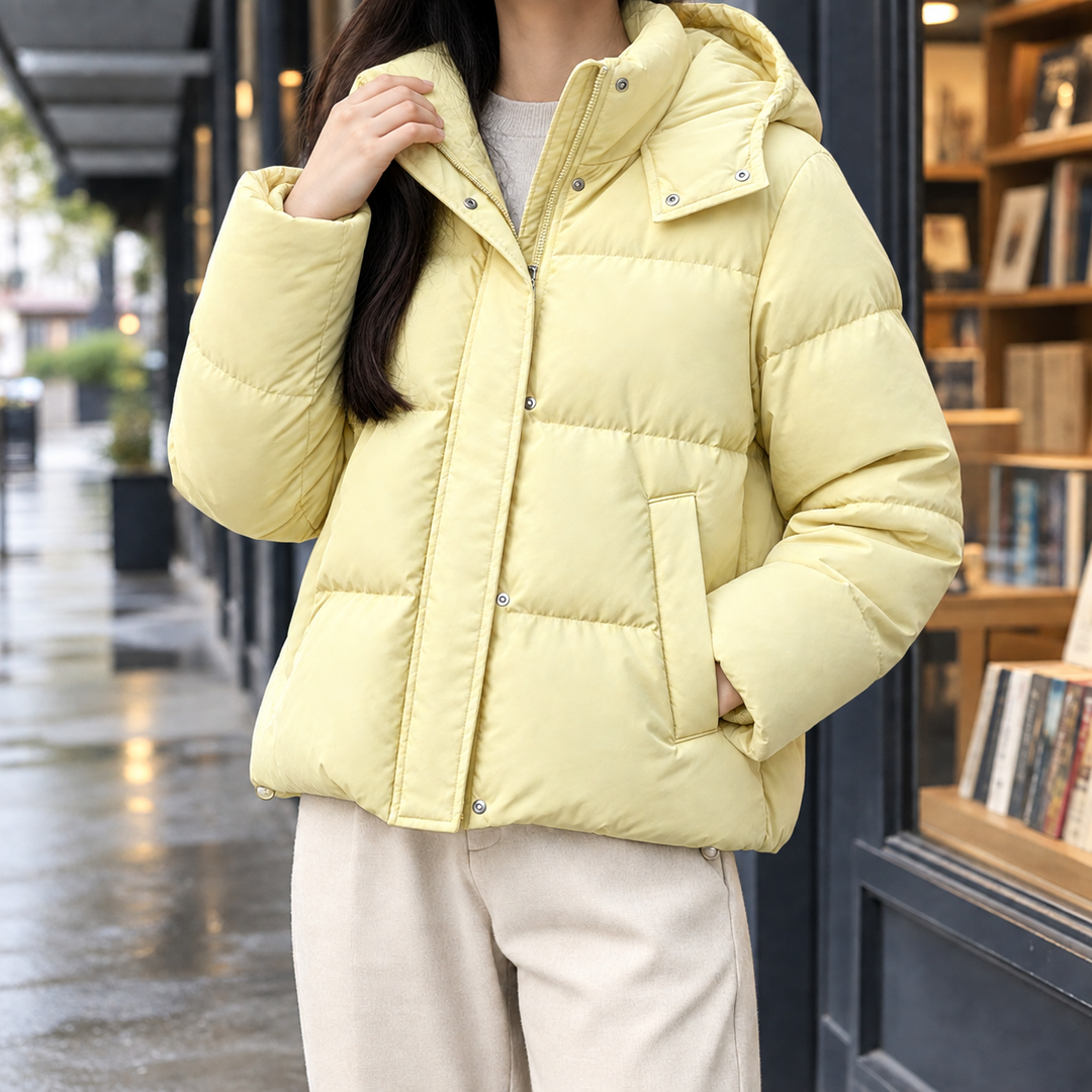 Eliza Hooded Puffer Jacket