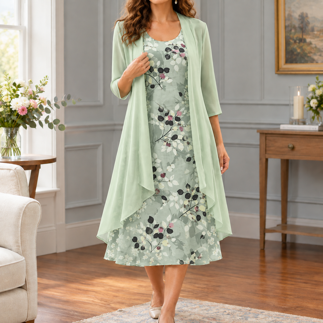 Helena-Rose Floral Dress Set