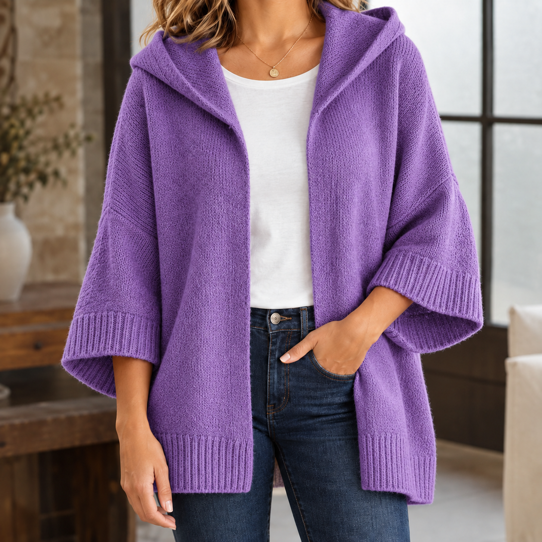 Valerie-Jane Hooded Cardigan
