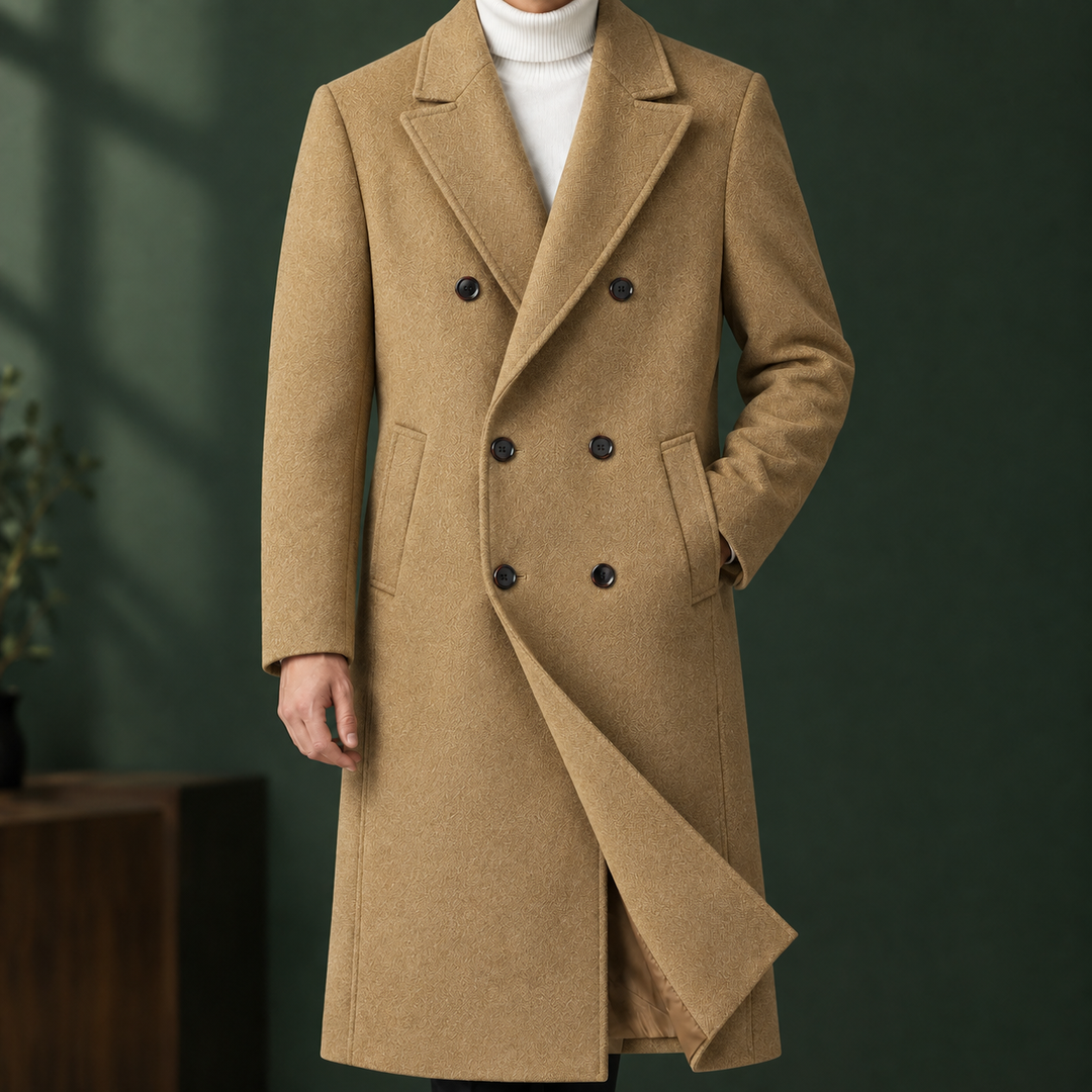 Wilder Double-Breasted Overcoat