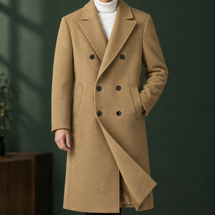 Wilder Double-Breasted Overcoat
