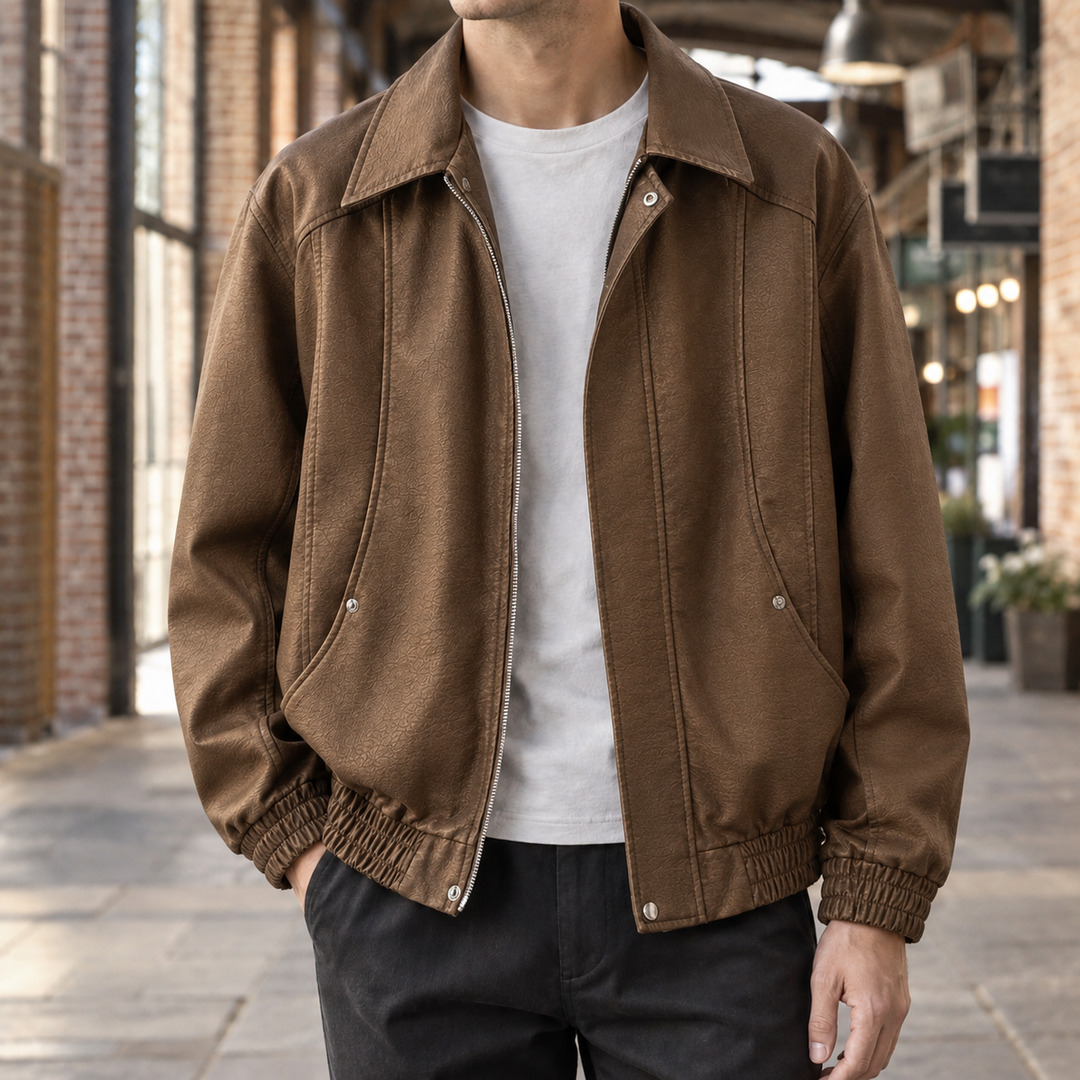Austin Leather-Look Jacket