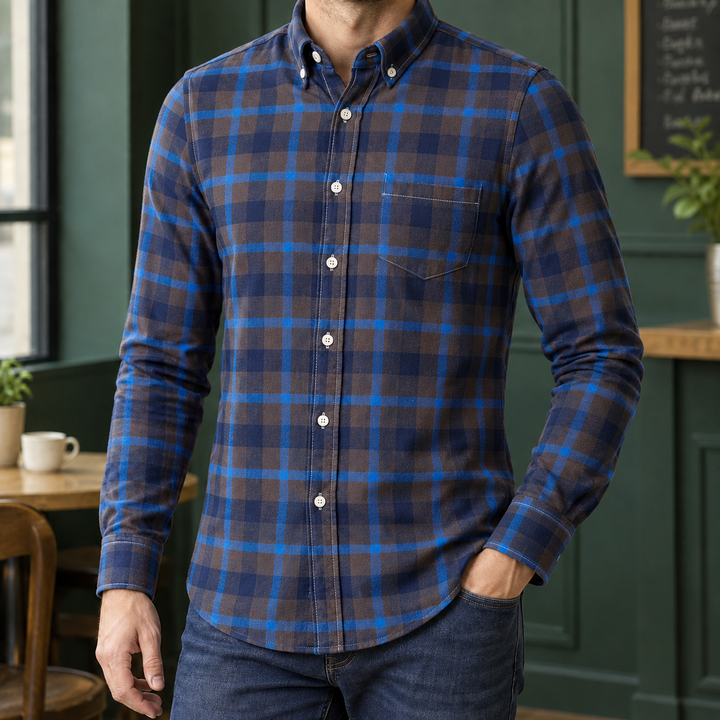 Oliver Plaid Shirt