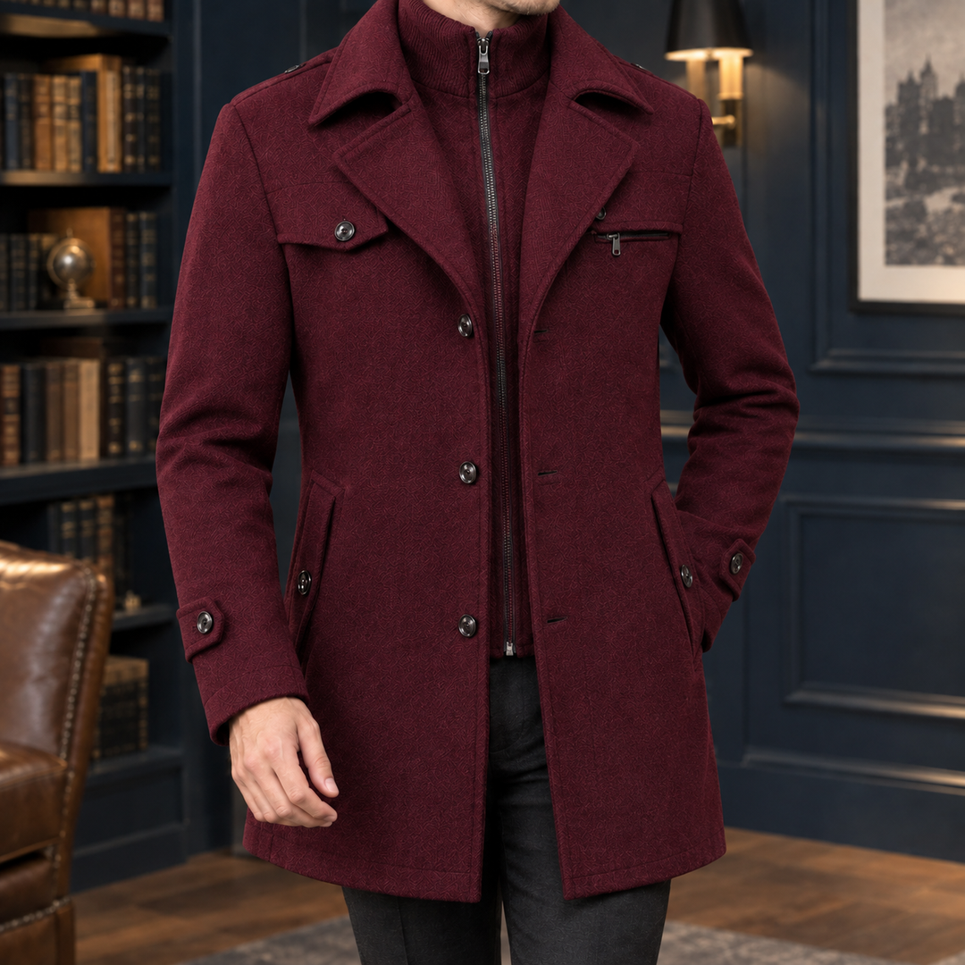 Vaughn Double Collar Coat