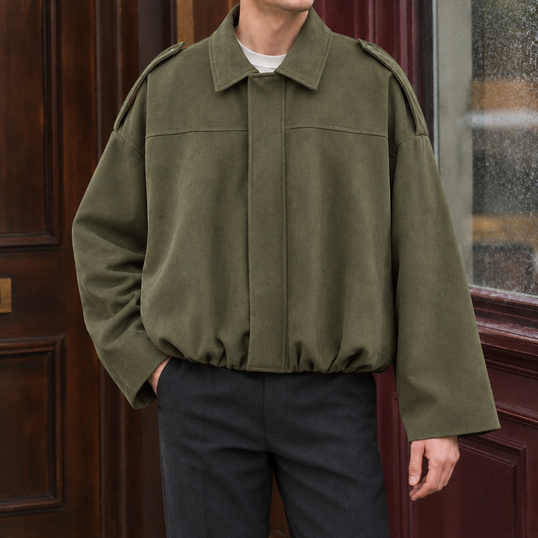 Marco Suede Bomber Jacket