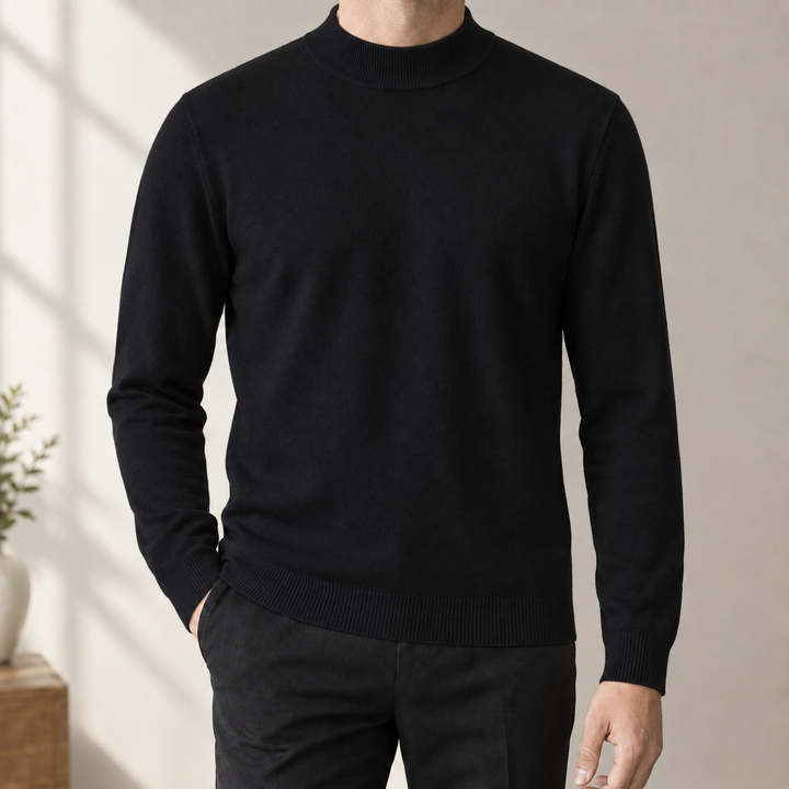 Alphonse Mock Neck Sweater