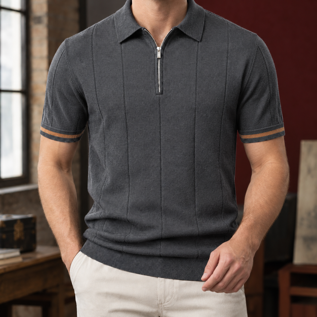 Blake Zip Polo